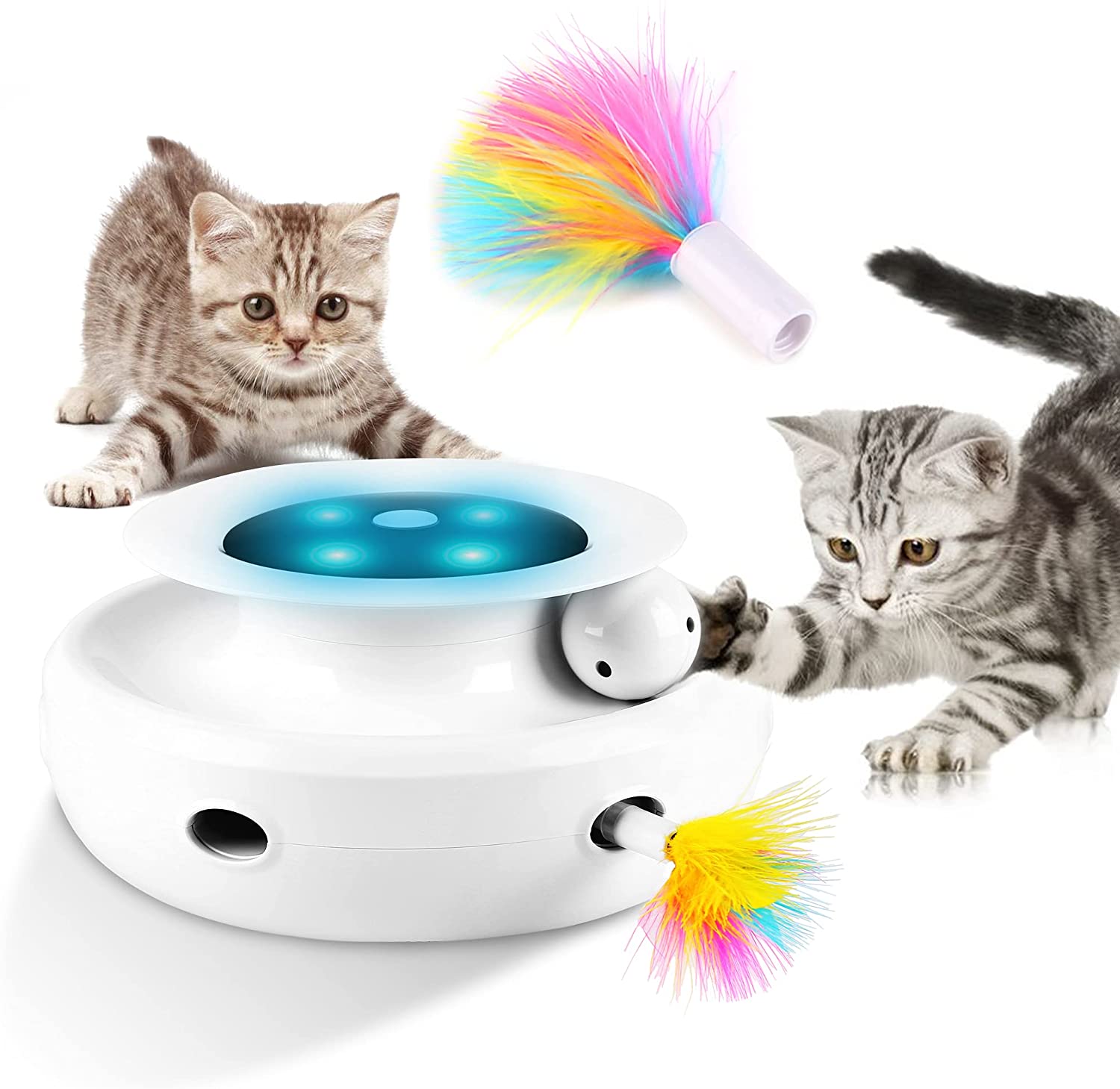 Jogo Inteligente De Brinquedo Automático Para Gatinhos Cat L