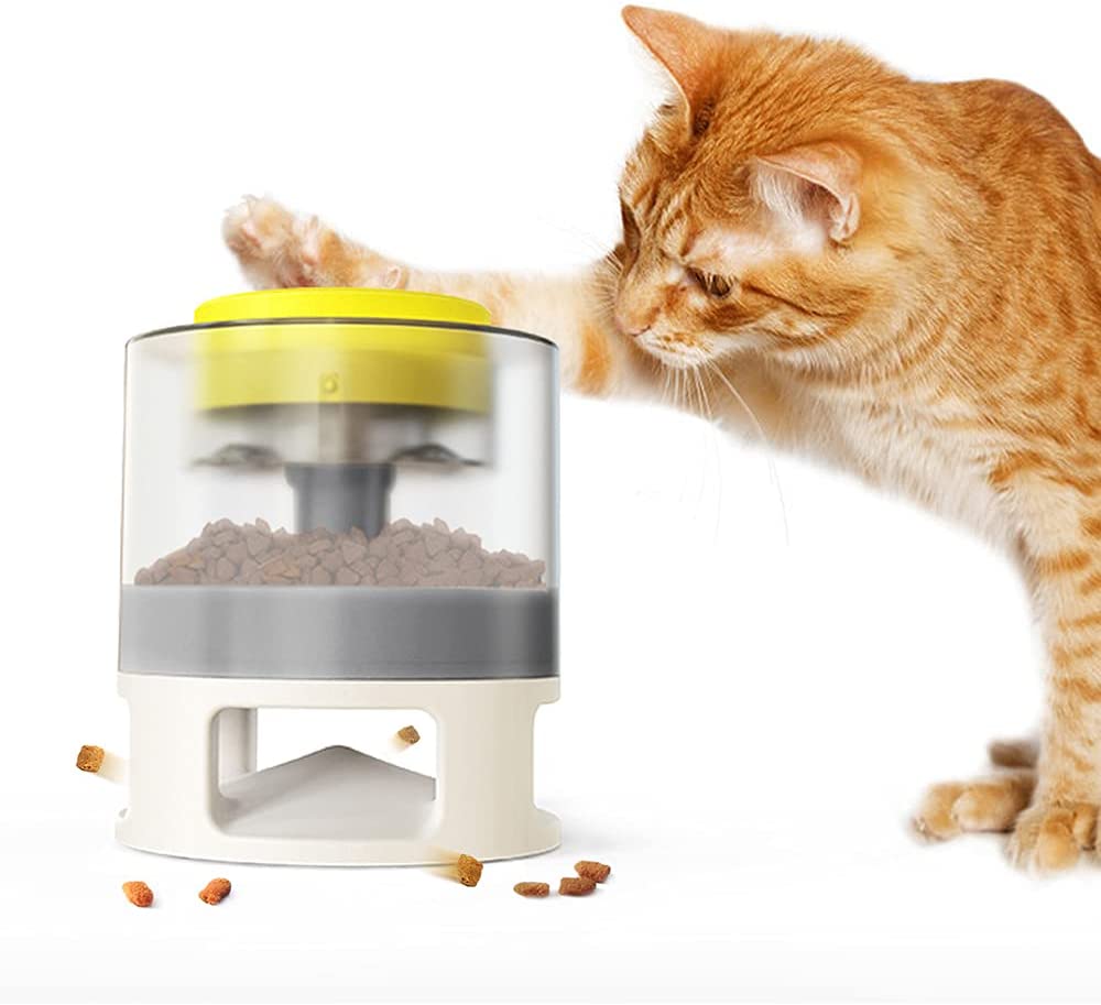 Alimentador lento automático para animais de estimação,