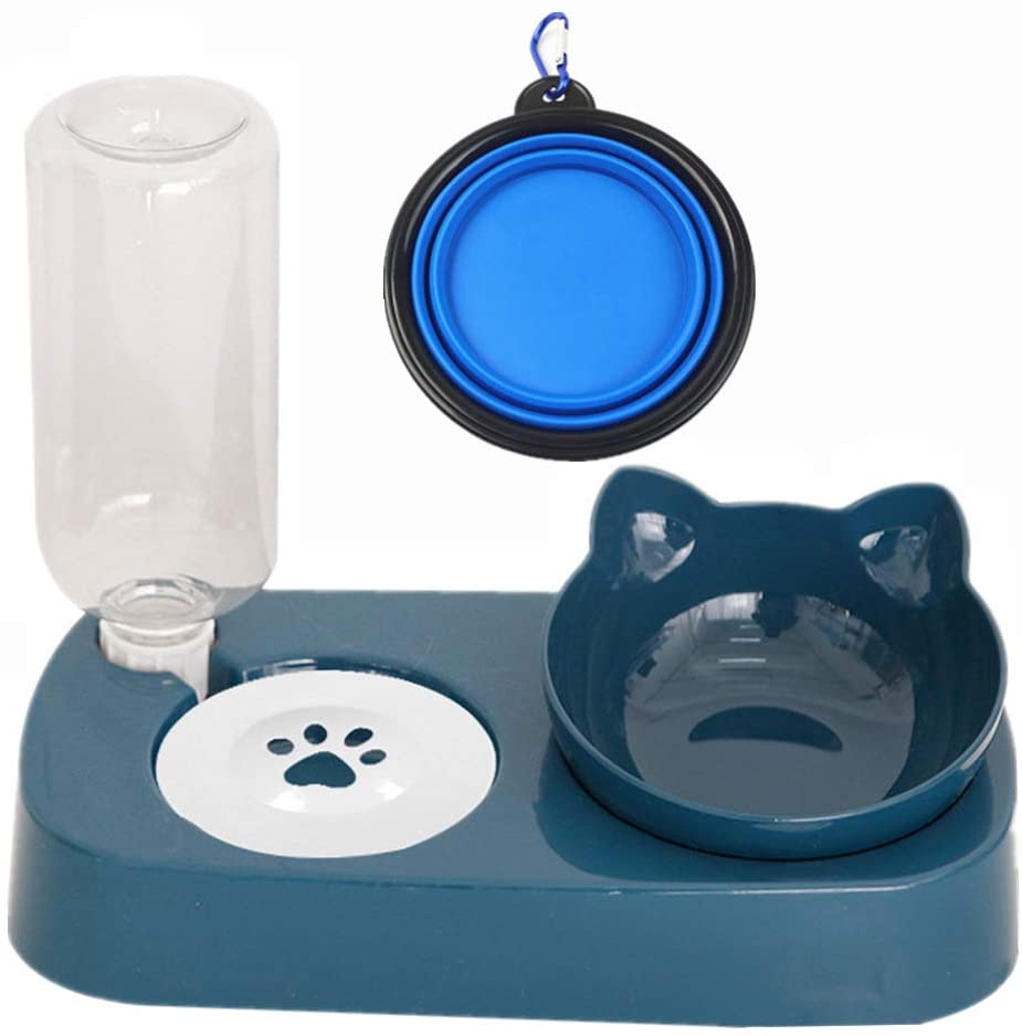 MEETOZ - Dispensador automático de água para animais de estimação com tigela removível