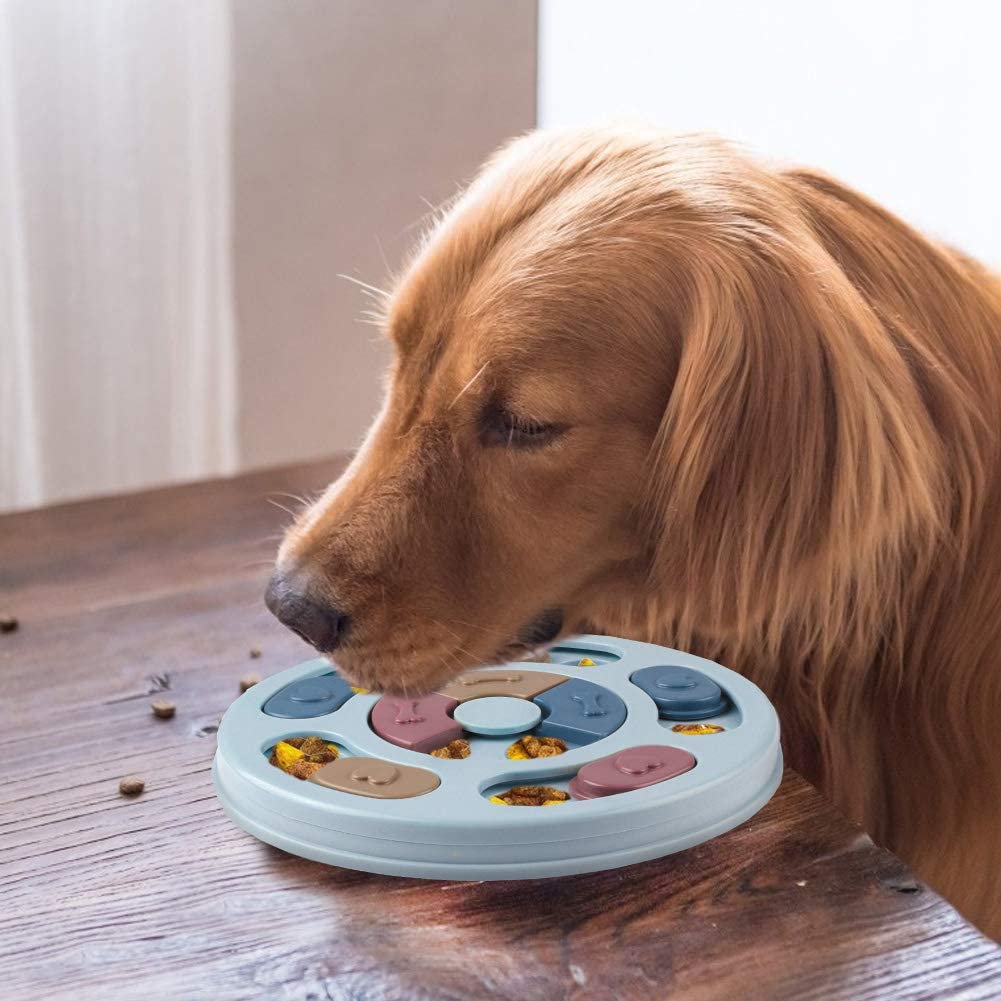 Ezeso Brinquedo com Alimentador Lento para Cachorro