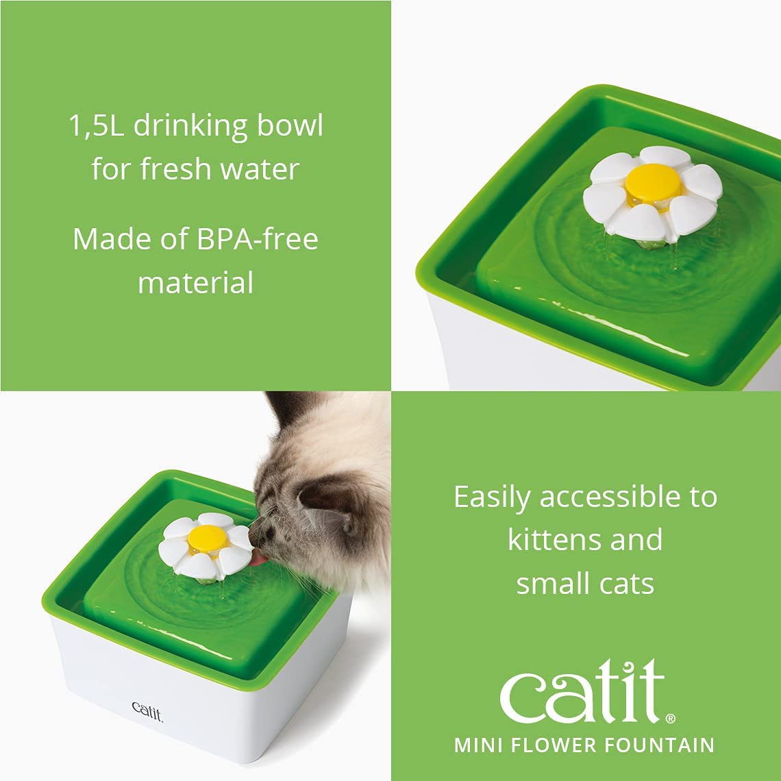 Catit - Mini fonte de água para gatinhos