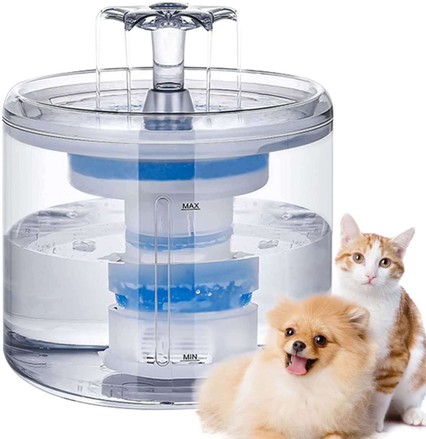 Fonte de água para gatos, 2.6L