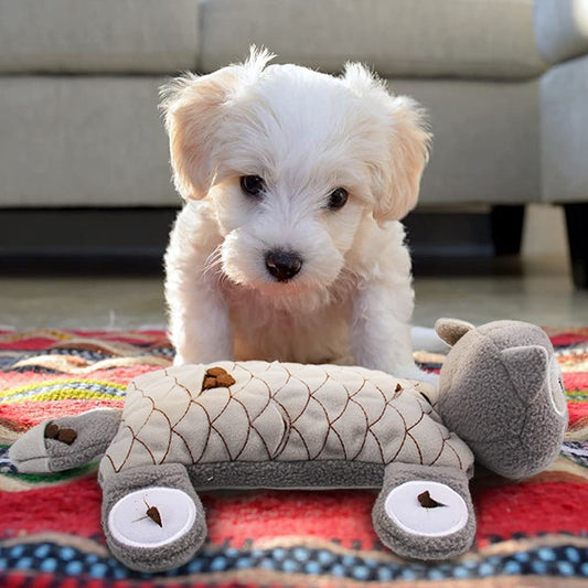 TOTARK - Brinquedo para cachorro de pelúcia