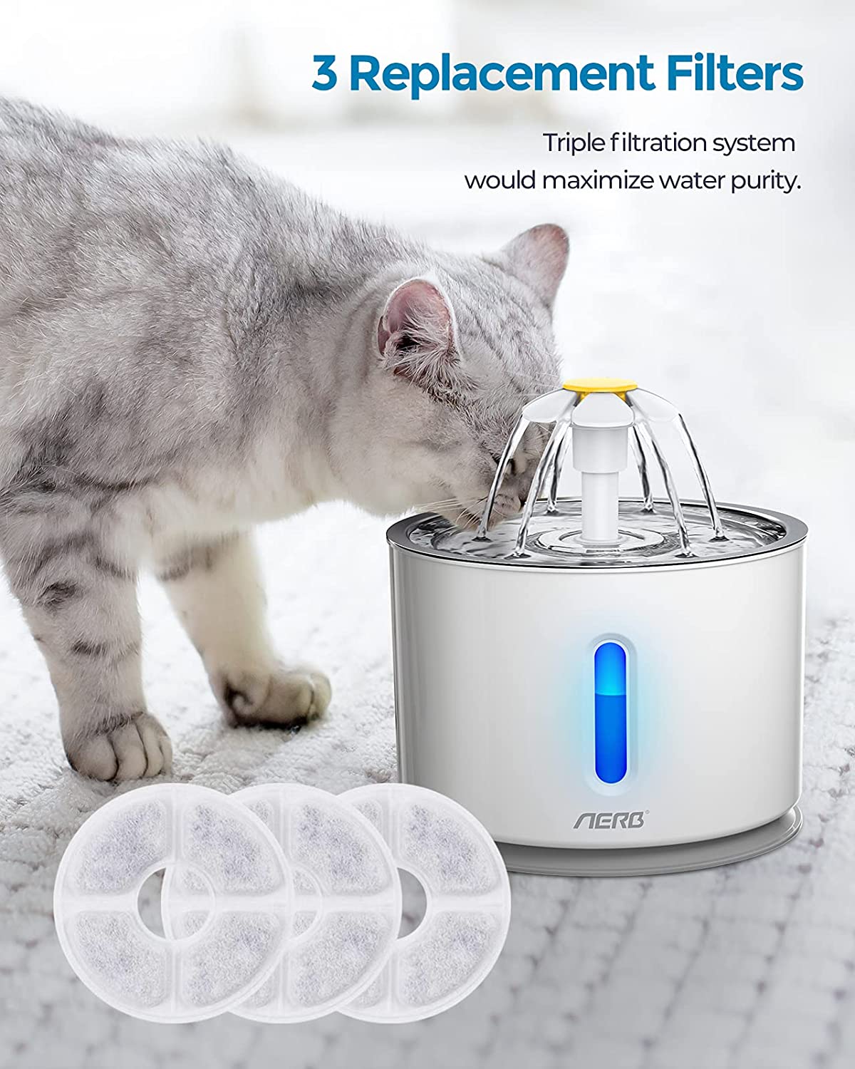 Aerb  - Fonte de água para gatos
