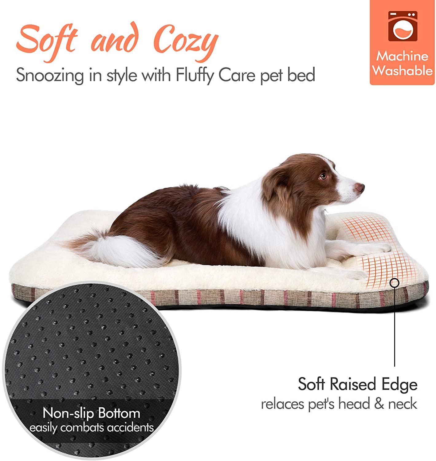 Fluffy Care - Cama de cachorro