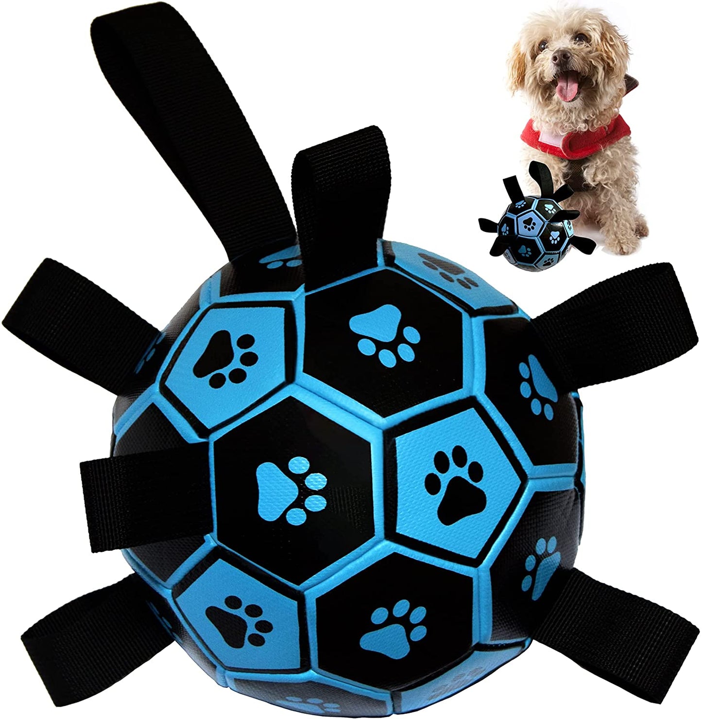 ZIKKTA - Bola de futebol para cachorros
