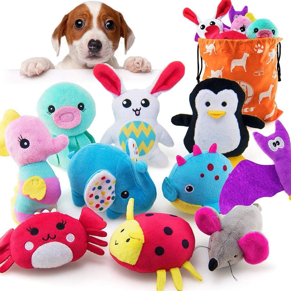 AWOOF - brinquedos para cães 10 peças
