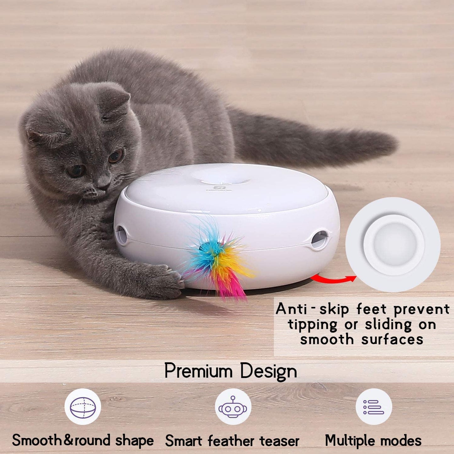 Pettom - Brinquedos interativos para gatos