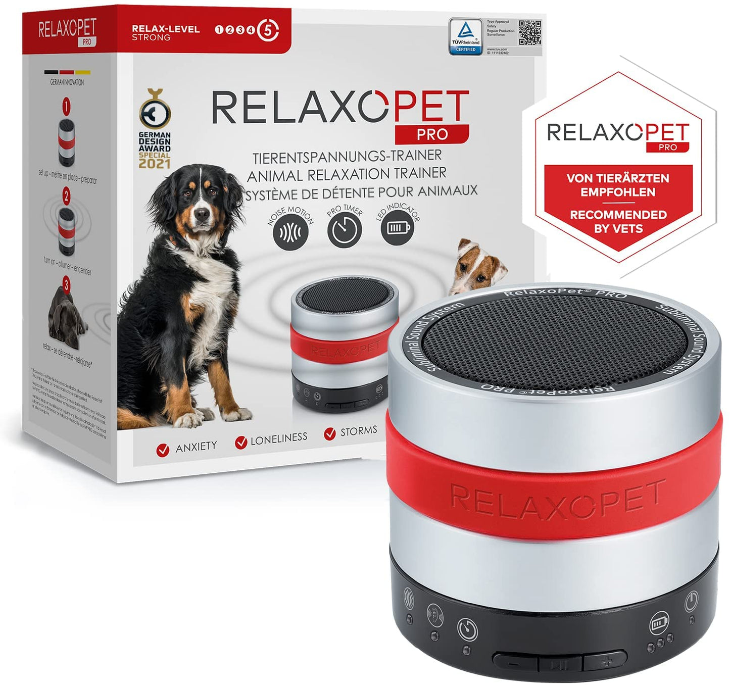 RelaxoPet PRO - Treinador de relaxamento para cães