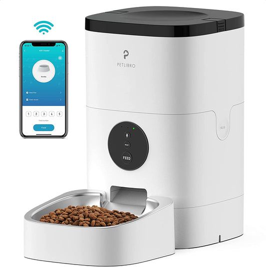 PETLIBRO Alimentador Automático com WiFi - Programa para 10 refeições 4 Litros