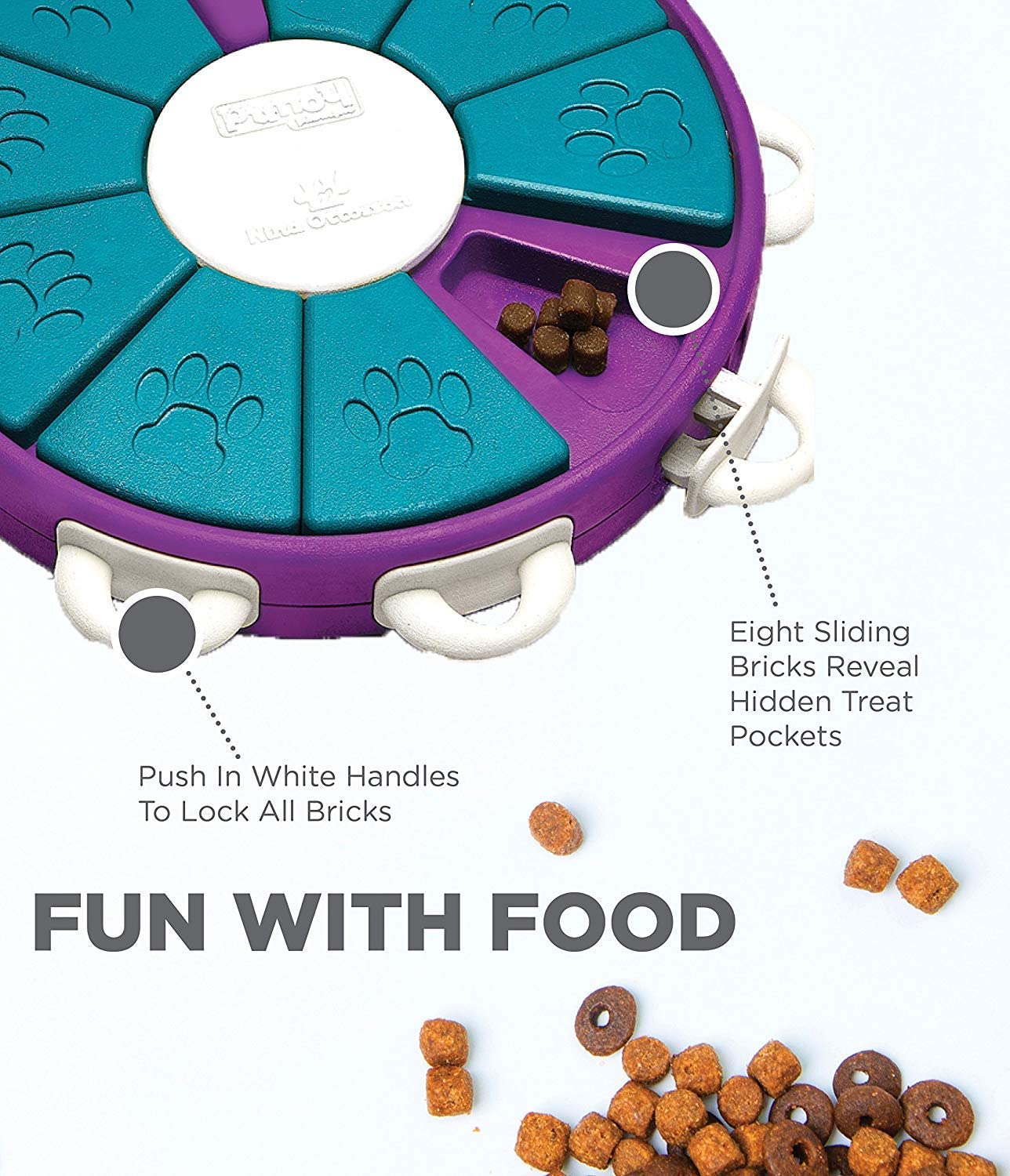 Nina Ottosson - Brinquedo interativo para cães  quebra-cabeça