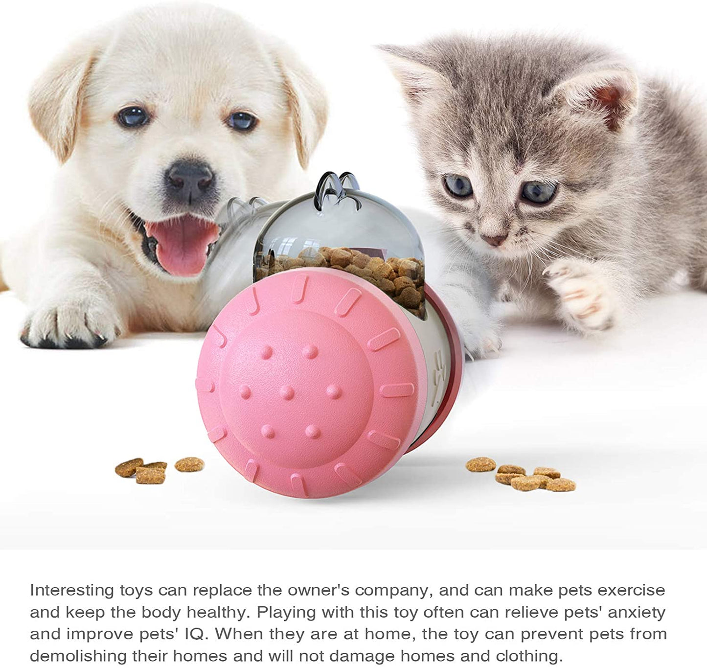 FOUNDOVE - Brinquedos de quebra-cabeça para cachorros e gatos