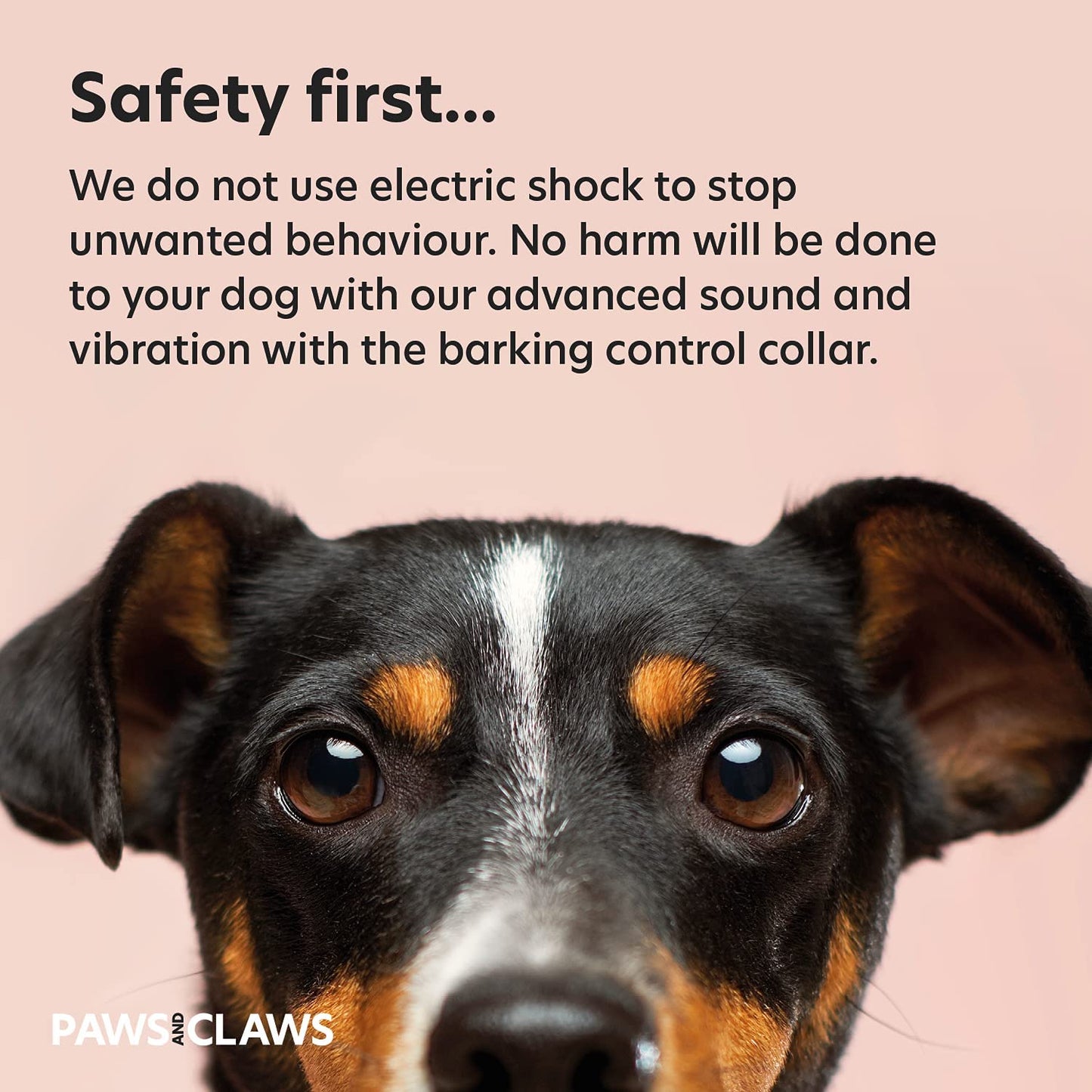 Paws and Claws - 3 em 1 coleiras anti-latidos para cães