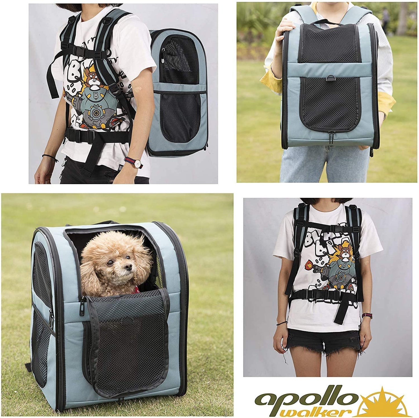 Apollo Walker Bolsa Pet Transporte Expansível