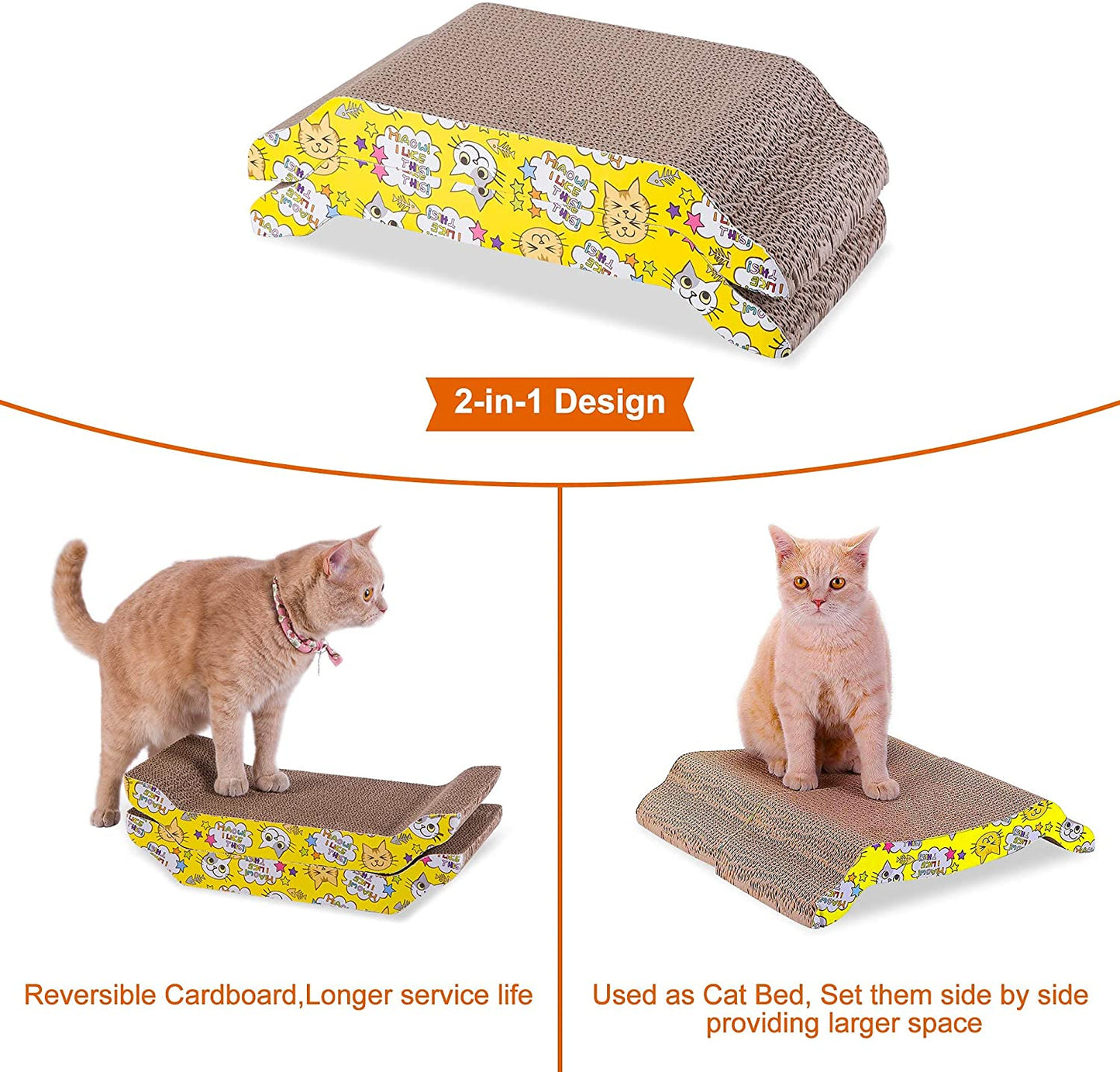 PETTOM - Cat Scratching Board Protects