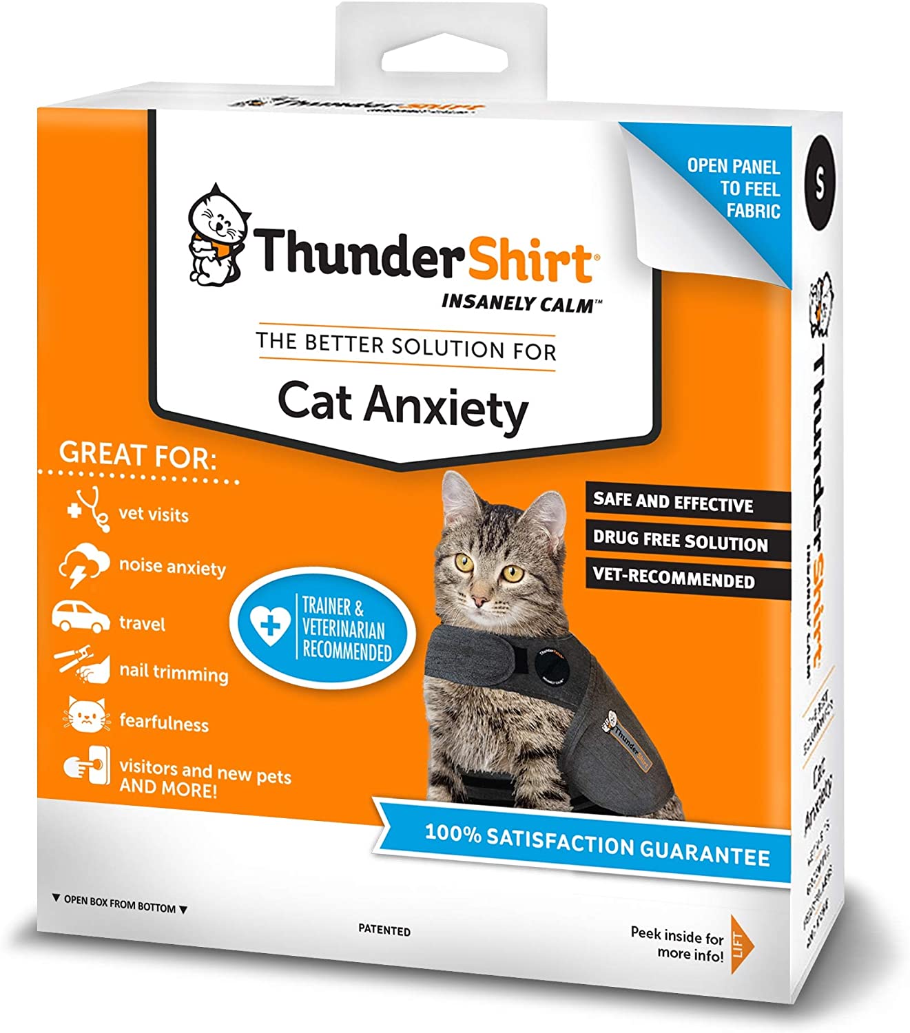 Thundershirt - Camisa Thunder para Gatos