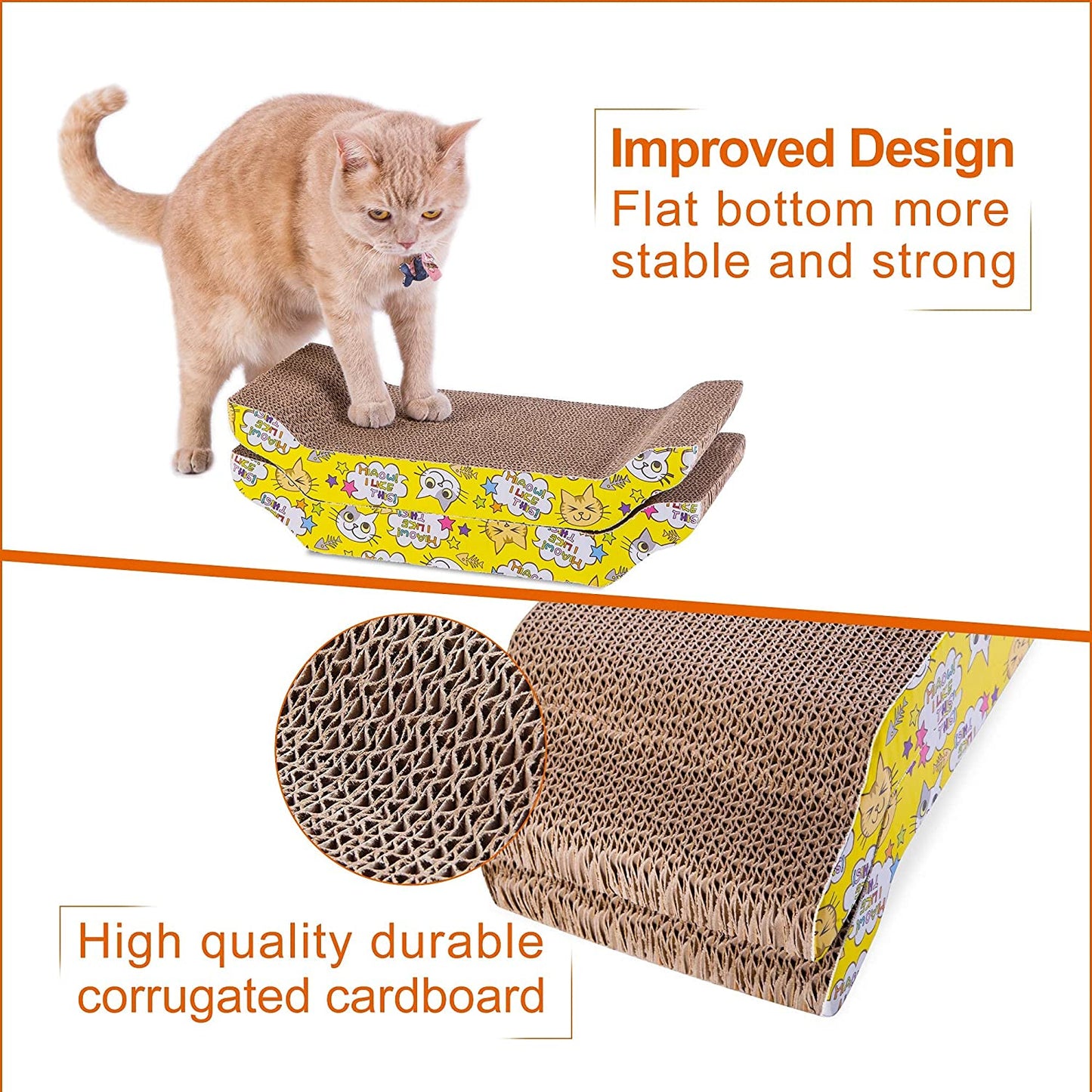 PETTOM - Cat Scratching Board Protects