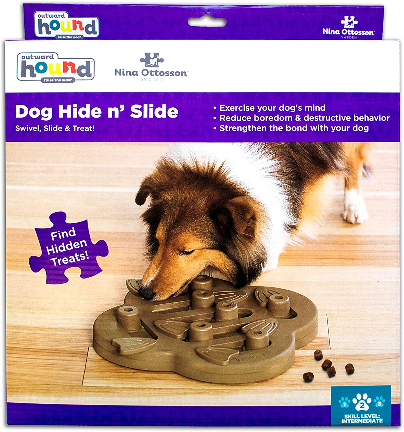 Nina Ottosson - Brinquedo interativo para cães com quebra-cabeça